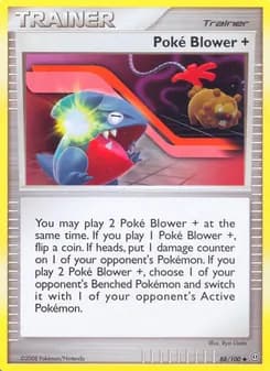 Poké Blower + — Stormfront — Uncommon