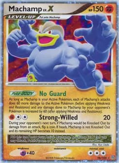 Machamp — Stormfront — Rare Holo LV.X