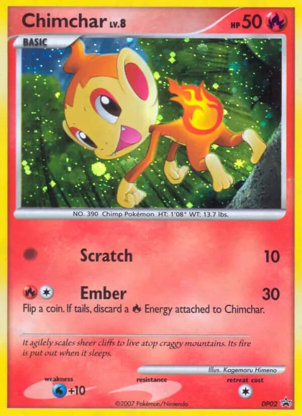 Chimchar — DP Black Star Promos, Common
