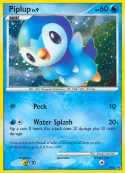 Piplup — DP Black Star Promos — Common