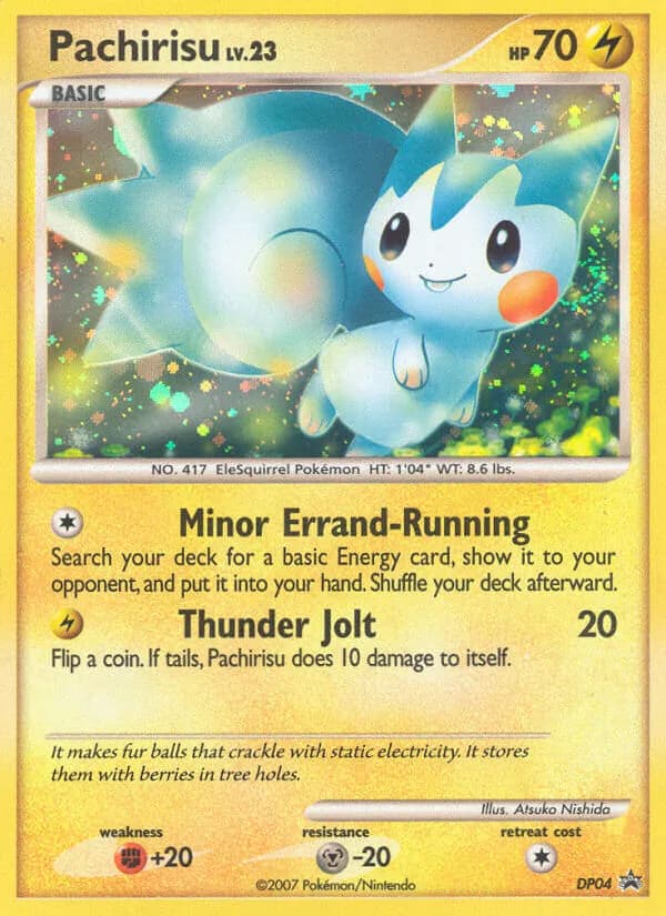 Pachirisu — DP Black Star Promos, Common