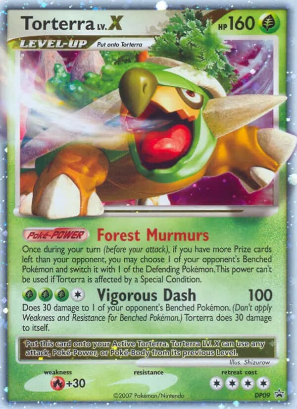 Torterra — DP Black Star Promos, Common