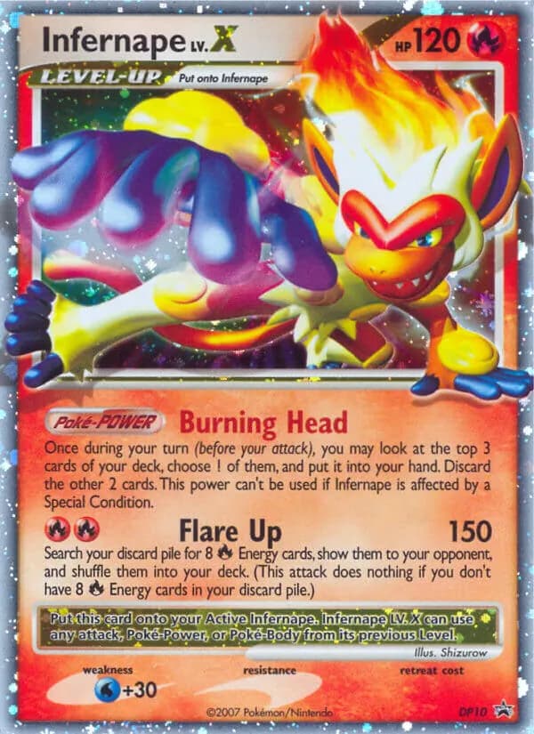 Infernape — DP Black Star Promos, Common