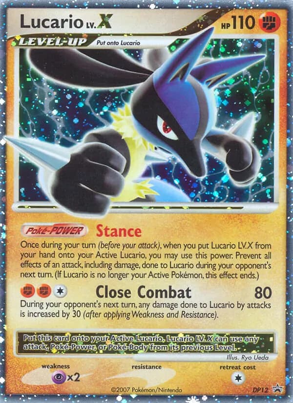 Lucario — DP Black Star Promos, Common