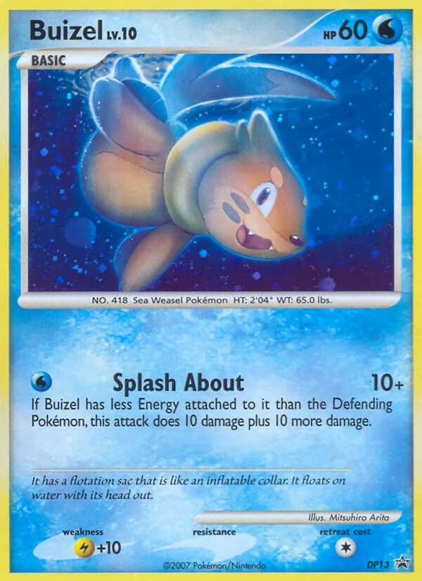Buizel — DP Black Star Promos, Common