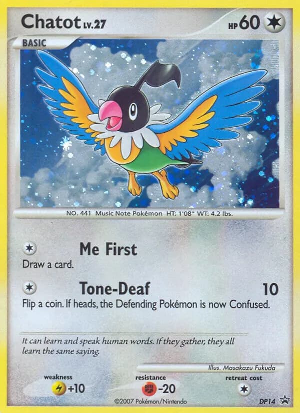 Chatot — DP Black Star Promos, Common