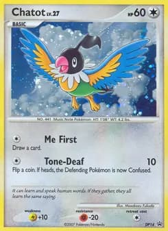 Chatot — DP Black Star Promos — Common