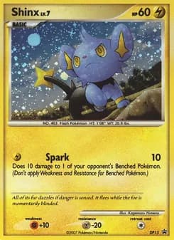 Shinx — DP Black Star Promos — Common