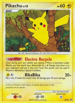 Pikachu — DP Black Star Promos — Common