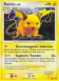Raichu — DP Black Star Promos — Common