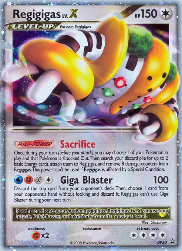 Regigigas — DP Black Star Promos, Common