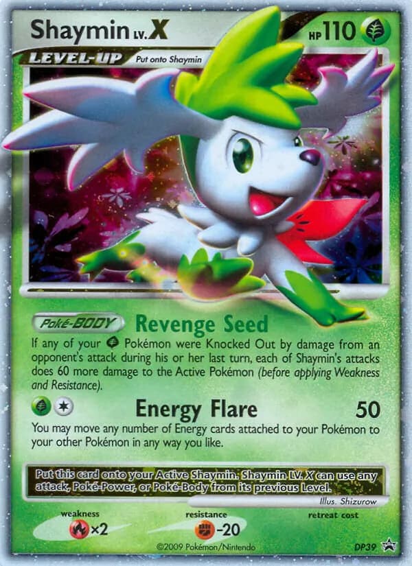 Shaymin — DP Black Star Promos, Common