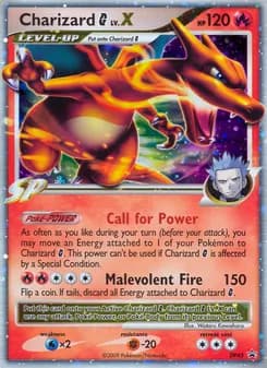 Charizard G — DP Black Star Promos — Common