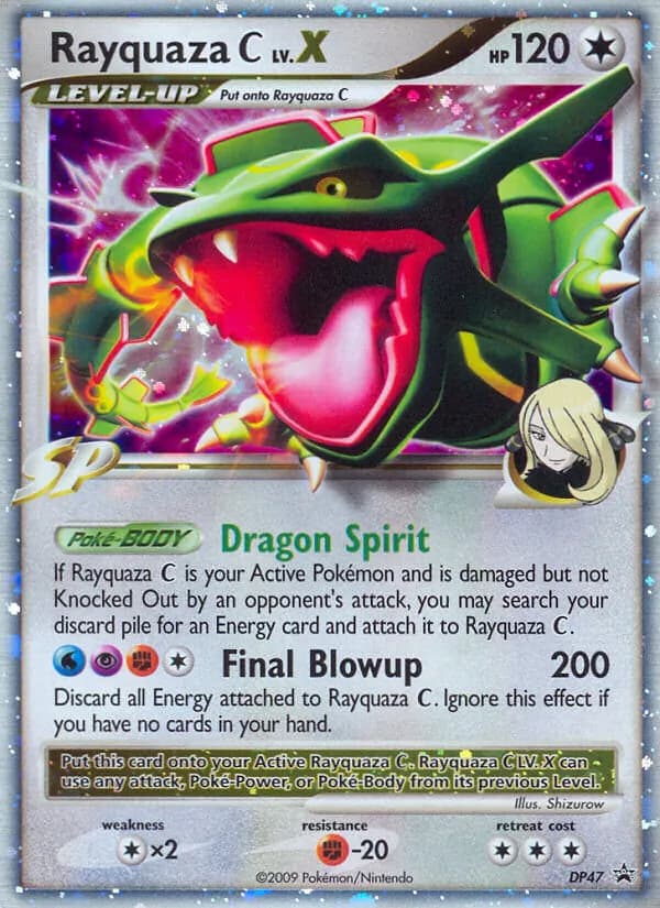 Rayquaza C — DP Black Star Promos, Common