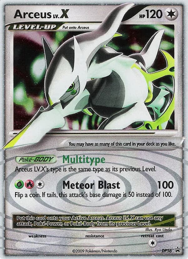 Arceus — DP Black Star Promos, Common