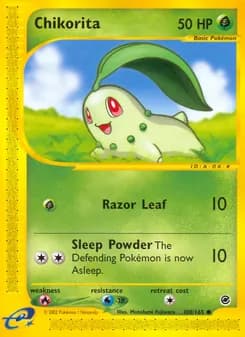 Chikorita — Expedition Base Set — Common