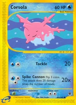 Corsola — Expedition Base Set — Common