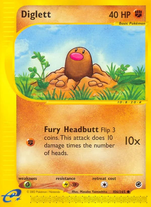 Diglett — Expedition Base Set, Common
