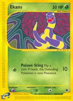 Ekans — Expedition Base Set — Common