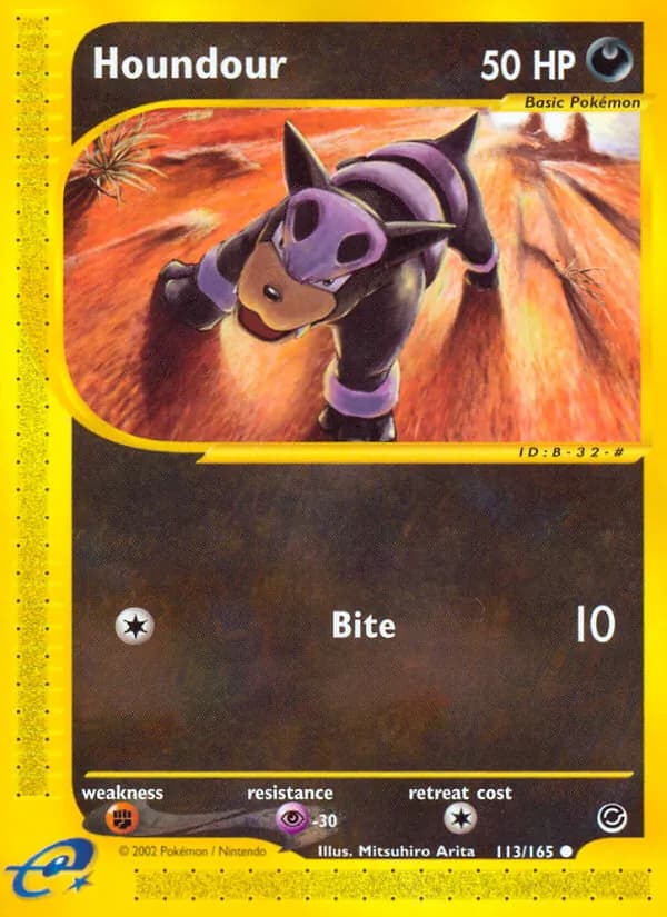 Houndour — Expedition Base Set, Common
