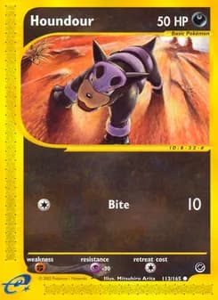Houndour — Expedition Base Set — Common