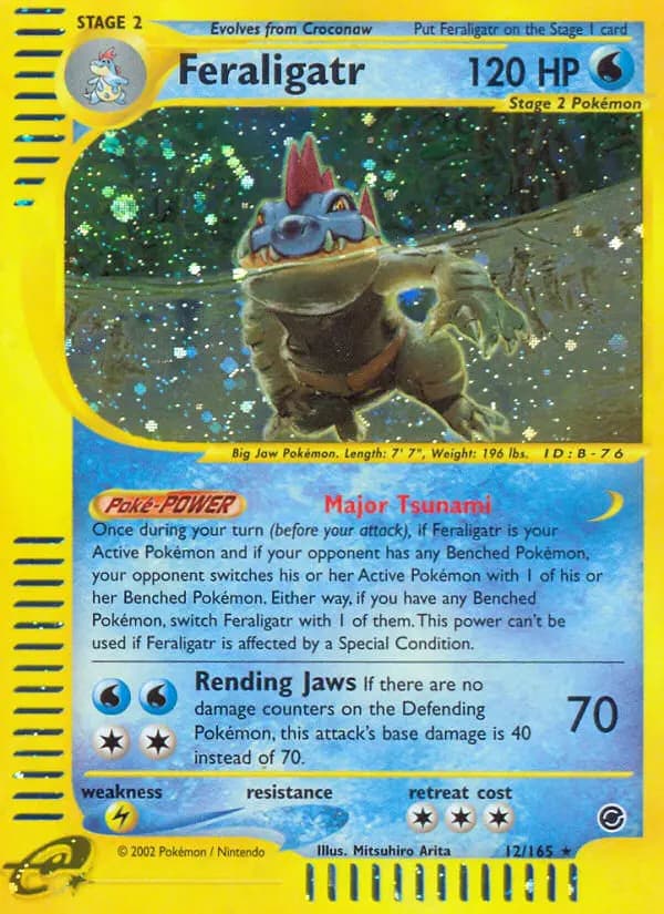 Feraligatr — Expedition Base Set, Rare