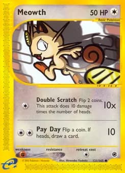 Meowth — Expedition Base Set — Common