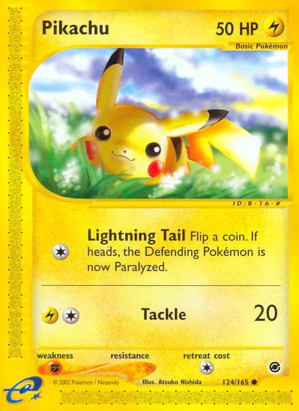 Pikachu — Expedition Base Set, Common
