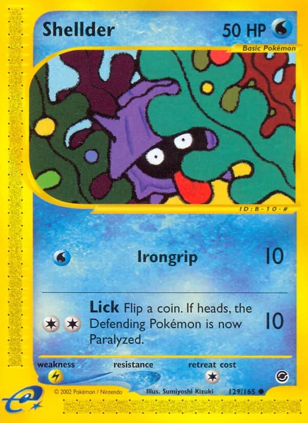 Shellder — Expedition Base Set, Common