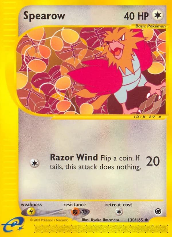 Spearow — Expedition Base Set, Common