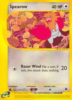 Spearow — Expedition Base Set — Common
