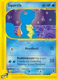 Squirtle — Expedition Base Set — Common