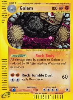 Golem — Expedition Base Set — Rare