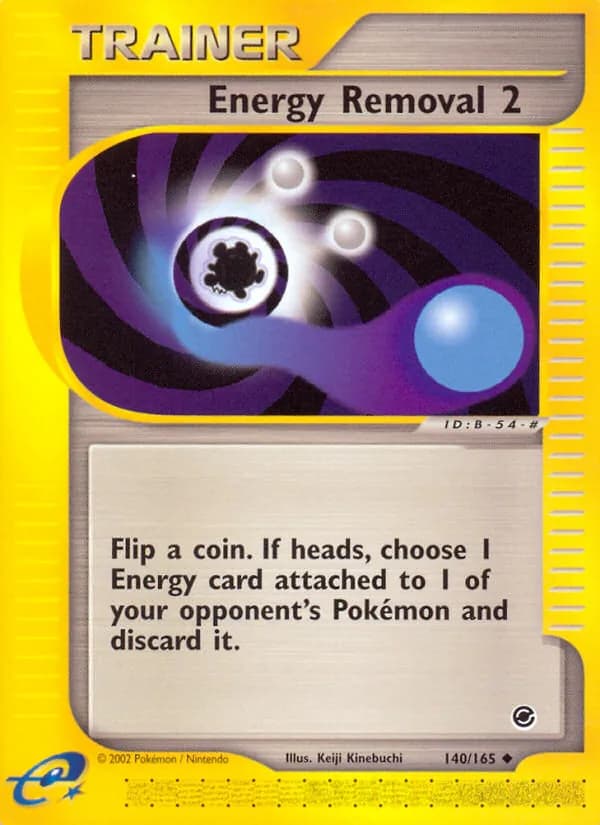 Energy Removal 2 — Expedition Base Set, Uncommon