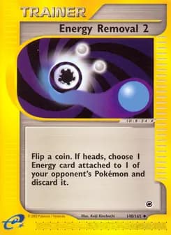 Energy Removal 2 — Expedition Base Set — Uncommon