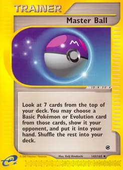 Master Ball — Expedition Base Set — Uncommon