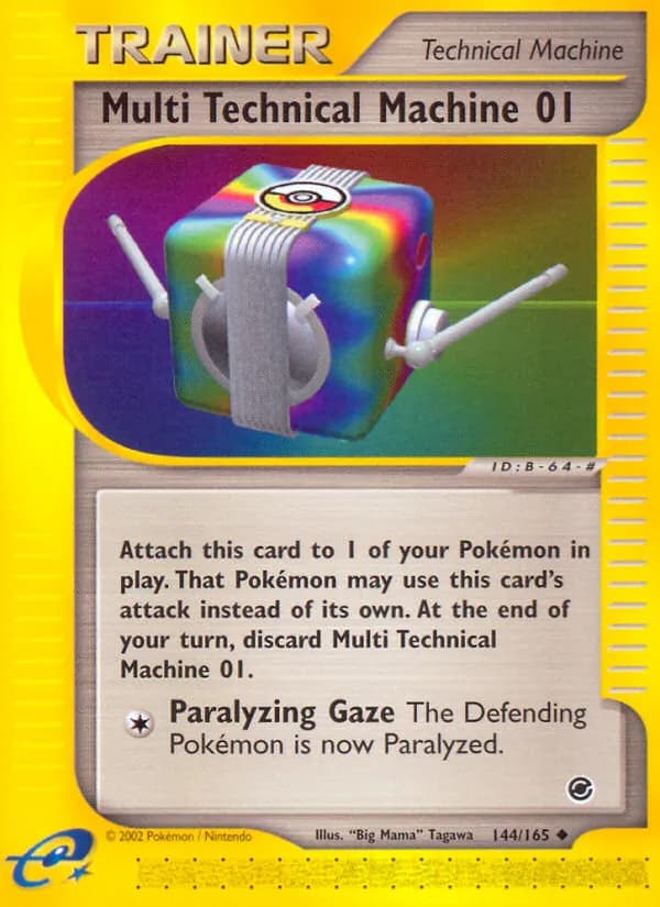 Multi Technical Machine 01 — Expedition Base Set, Uncommon