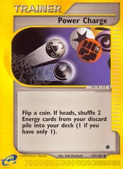 Power Charge — Expedition Base Set — Uncommon