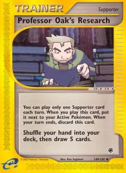 Professor Oak's Research — Expedition Base Set — Uncommon