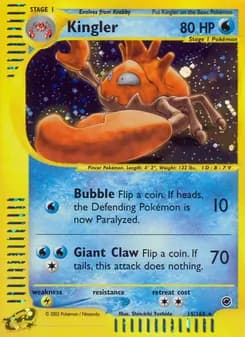Kingler — Expedition Base Set — Rare