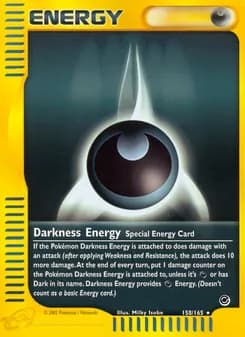Darkness Energy — Expedition Base Set — Rare