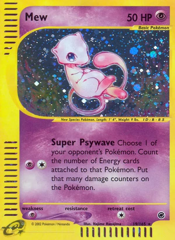 Mew — Expedition Base Set, Rare