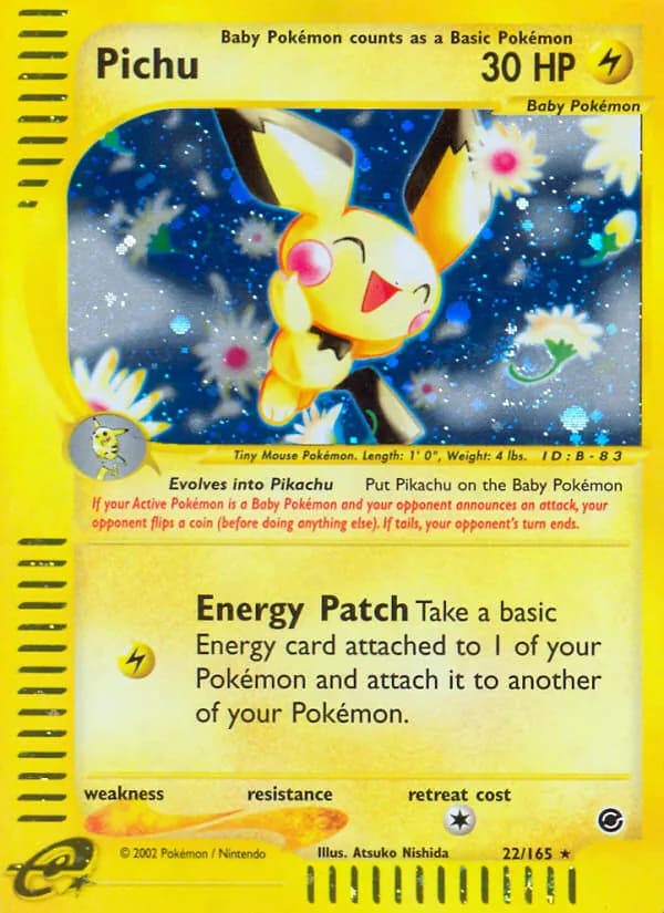 Pichu — Expedition Base Set, Rare