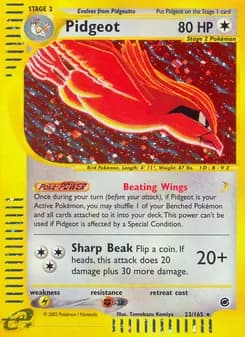 Pidgeot — Expedition Base Set — Rare