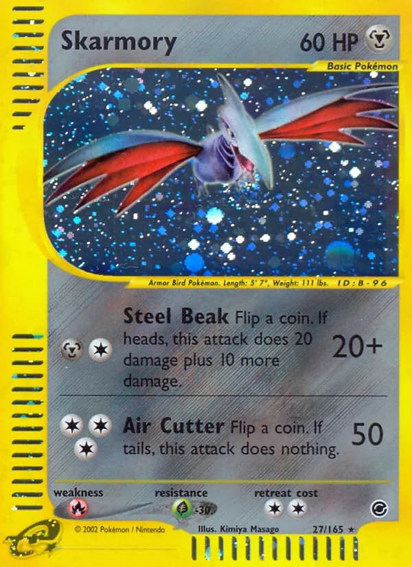 Skarmory — Expedition Base Set, Rare