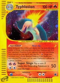 Typhlosion — Expedition Base Set — Rare