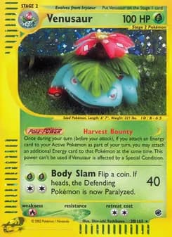 Venusaur — Expedition Base Set — Rare