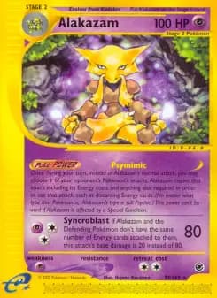 Alakazam — Expedition Base Set — Rare