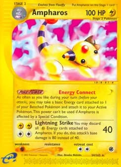 Ampharos — Expedition Base Set — Rare