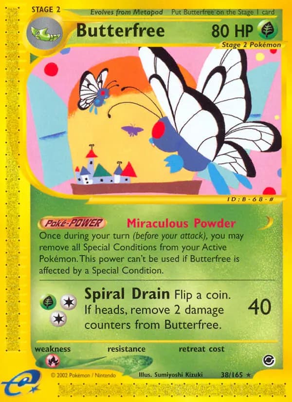 Butterfree — Expedition Base Set, Rare